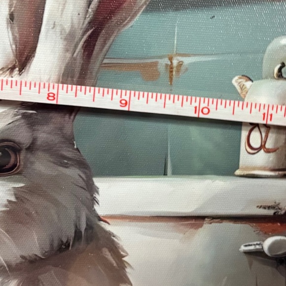 Whimsical bunny picture - Picture 2 of 4